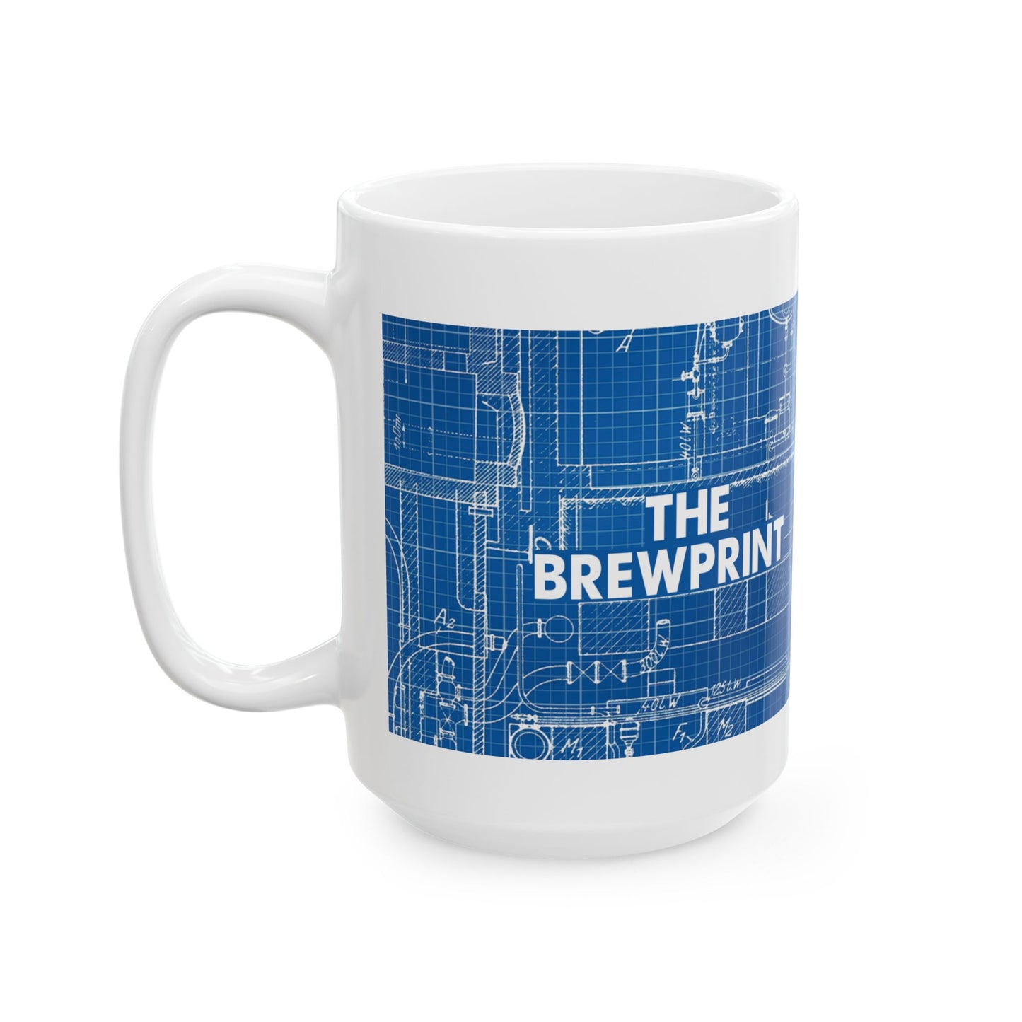 The Brewprint Ceramic Mug