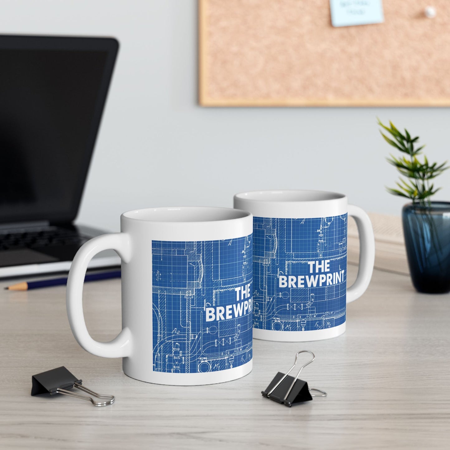 The Brewprint Ceramic Mug