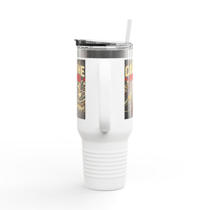 Caffeine Fiend 40oz Insulated Travel Mug