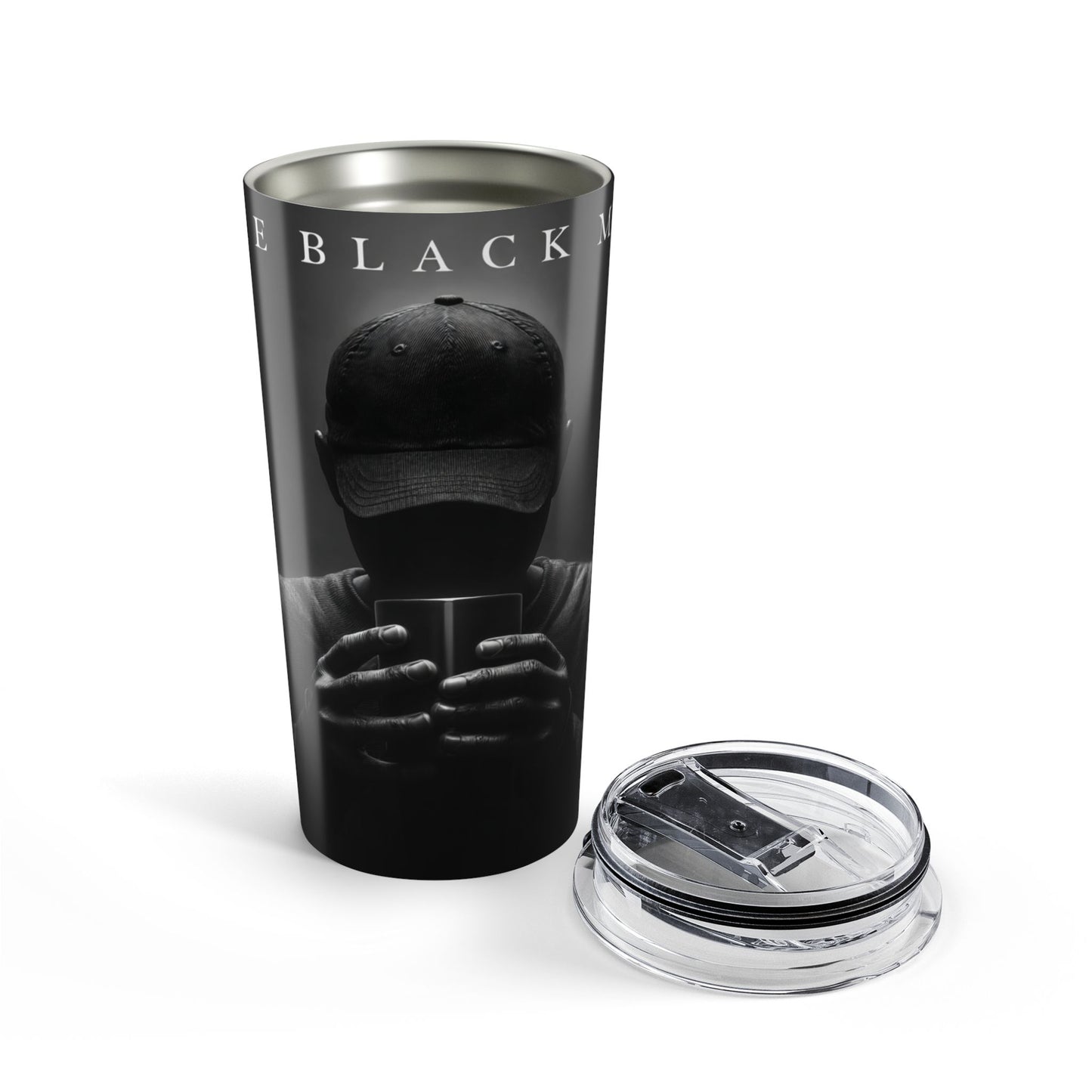 Blackout 20oz Tumbler - Sleek Matte Finish for Coffee Lovers