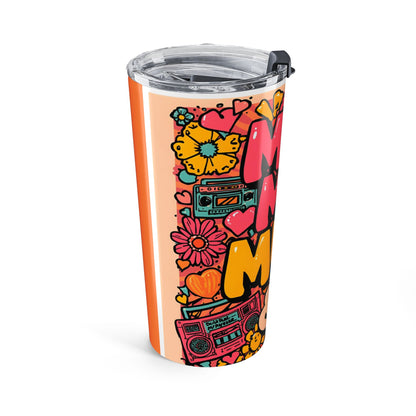 Colorful 20oz Tumbler - "Me, My Mug & I"