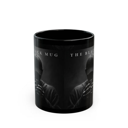 Sleek Black Coffee Mug with Striking Design