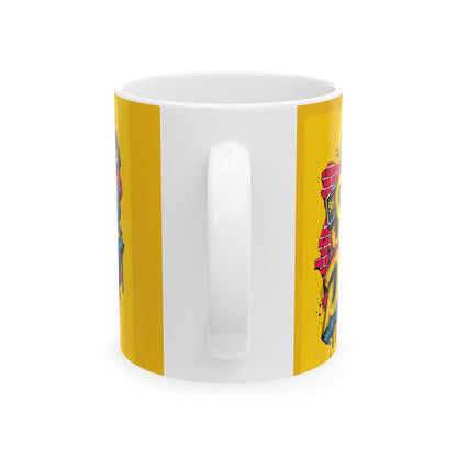 Sipper's Delight Mug-Smooth Sips, Classic Vibes