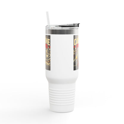 Caffeine Fiend 40oz Insulated Travel Mug