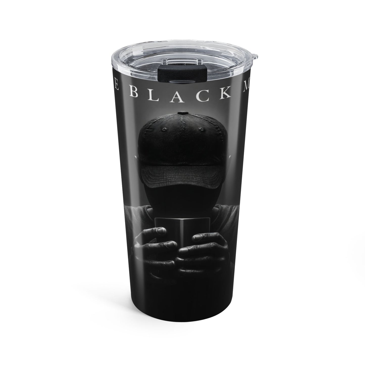 Blackout 20oz Tumbler - Sleek Matte Finish for Coffee Lovers