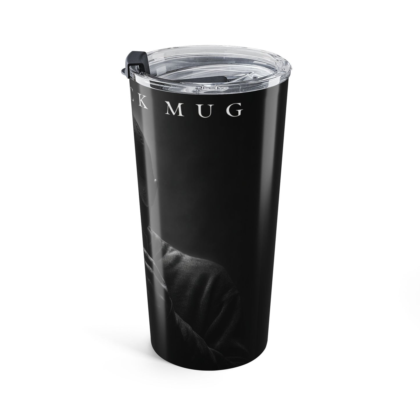 Blackout 20oz Tumbler - Sleek Matte Finish for Coffee Lovers