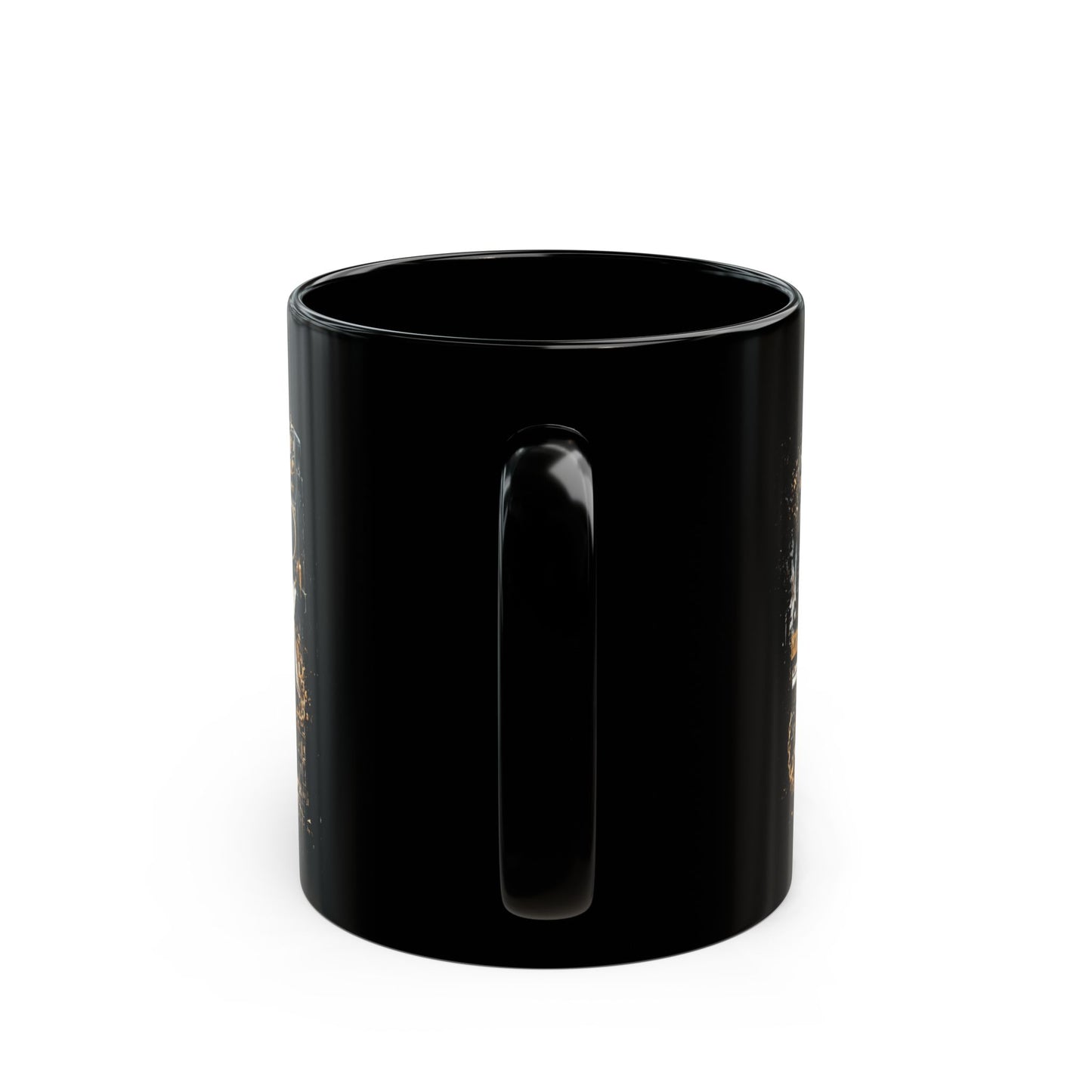 Hard Knock Latte Black Mug