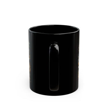 Hard Knock Latte Black Mug